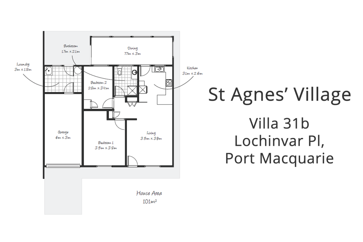 Villa 31b St Agnes' Village
